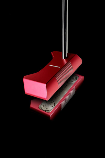 myvicto Z-Serie mid-mallet putter with curved face for loft compensation